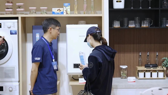 2023AWE圆满落幕,庆东纳碧安引领冷凝壁挂炉发展新风尚